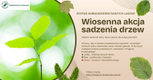 Wiosenne sadzenie drzew 2026 – Odbierz swój Zielony Pakiet!